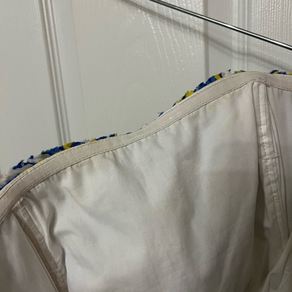 Lilly‎ Pulitzer Blue White Sailboat Strapless Dress - Picture 7 of 7